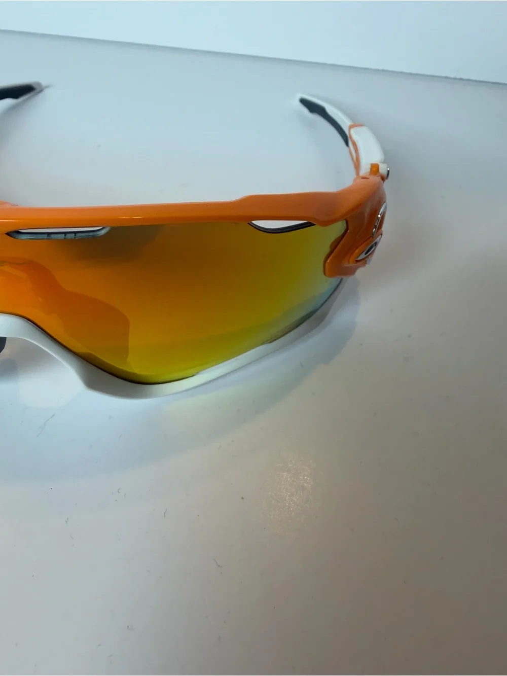 Oakley Orange JawBreaker  Sunglasses with cases